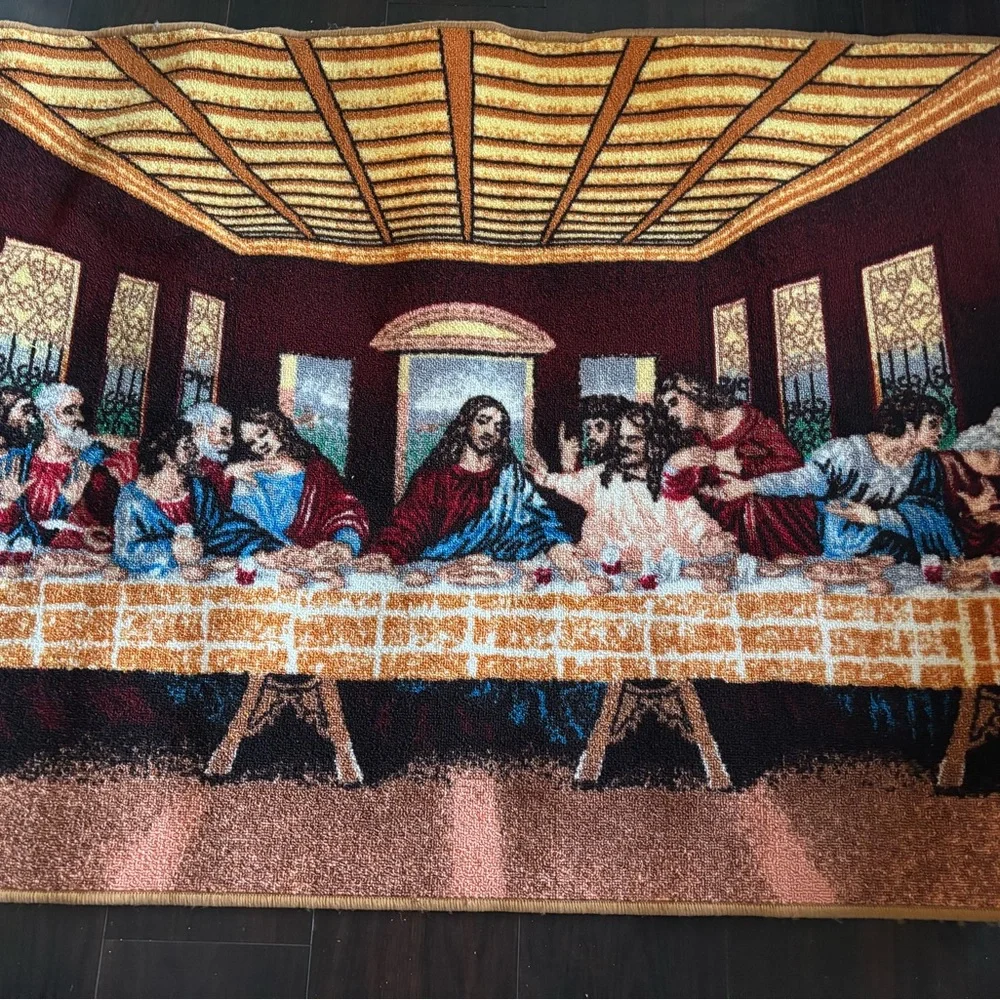 The Last Supper Tapestry Rug - Picture 4 of 4